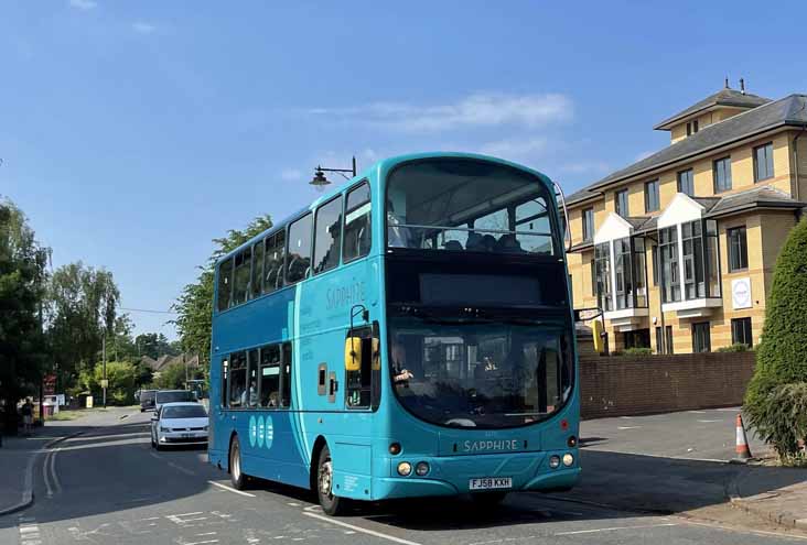 Arriva Shires Volvo B9TL Wright 4210